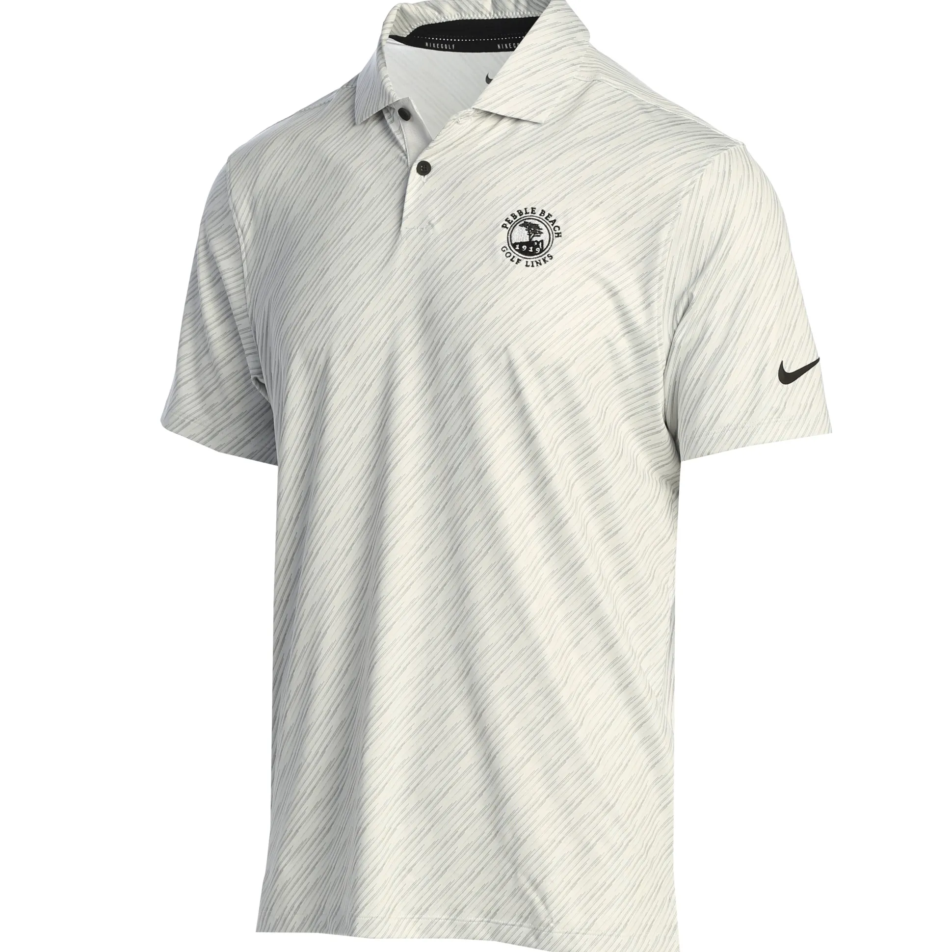 Pebble Beach Dri-Fit Vapor Stripe Polo By Nike