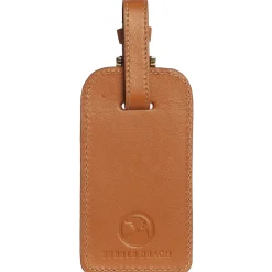 Pebble Beach Leather Luggage Tag