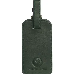 Pebble Beach Leather Luggage Tag