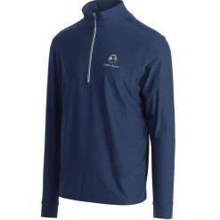 Pebble Beach Linear Crusher 1/4 Zip Pullover By Straight Down