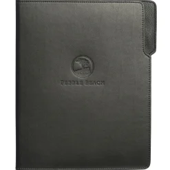 Pebble Beach Logo Leather Padfolio