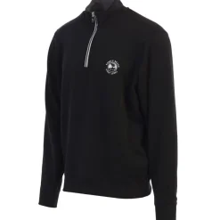 Pebble Beach Men's "Caves" 1/4 Zip Pullover By Fairway & Greene