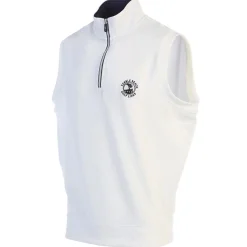 Pebble Beach Men's "Caves" 1/4 Zip Vest By Fairway & Greene
