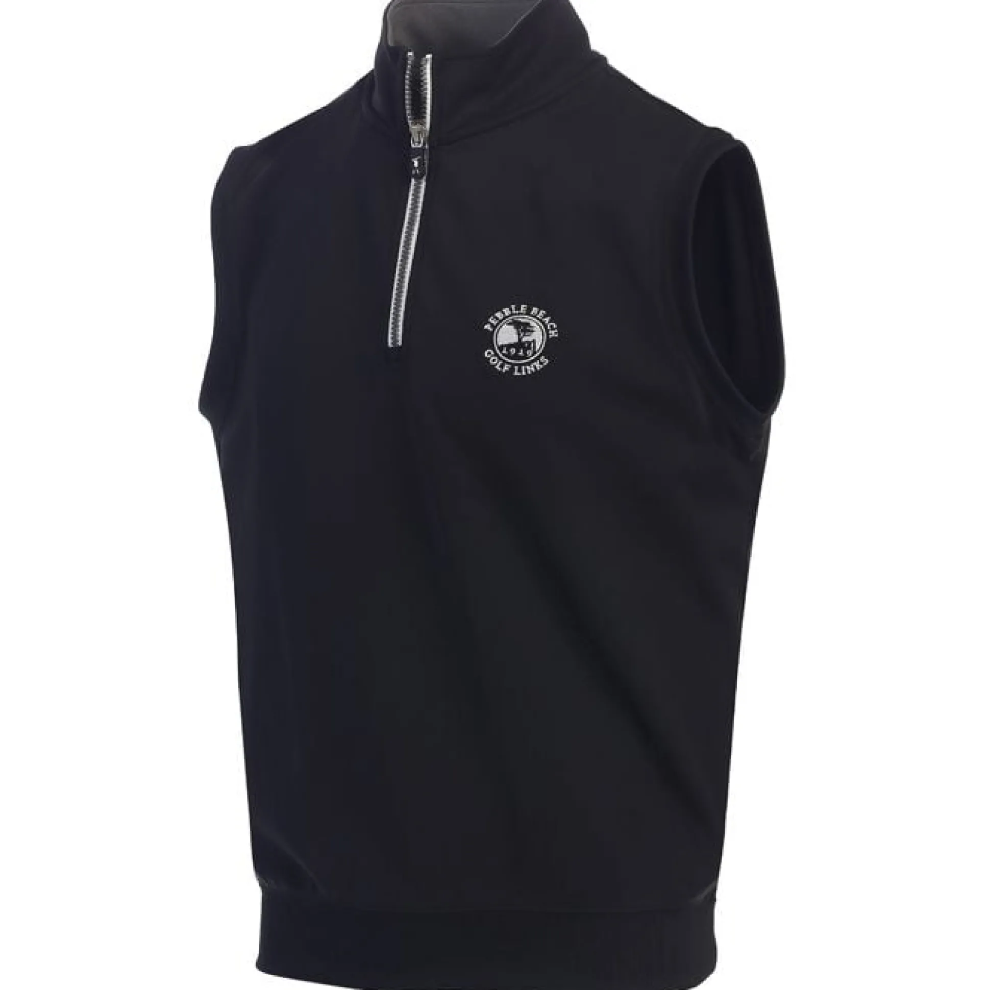 Pebble Beach Men's "Caves" 1/4 Zip Vest By Fairway & Greene