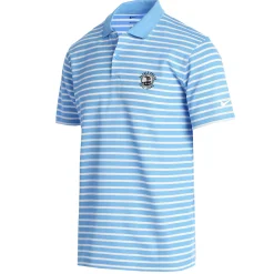 Pebble Beach Men's Dri-Fit Wide Stripe Polo By Nike
