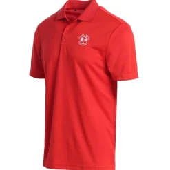 Pebble Beach Men's Solid Performance Polo By Adidas