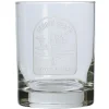 Pebble Beach Pin Flag Scene Rocks Glass