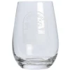 Pebble Beach Pin Flag Scene Stemless Wine Glass