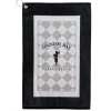 Pebble Beach Spanish Bay Bagpiper Golf Towel