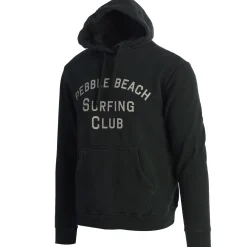 Pebble Beach Surfing Club Label Hoodie By Original Retro Brand