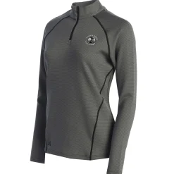 Pebble Beach Women's 1/4 Zip Knit Pullover By Adidas
