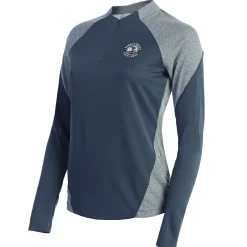 Pebble Beach Women's Heat Ready Mock Zip By Adidas