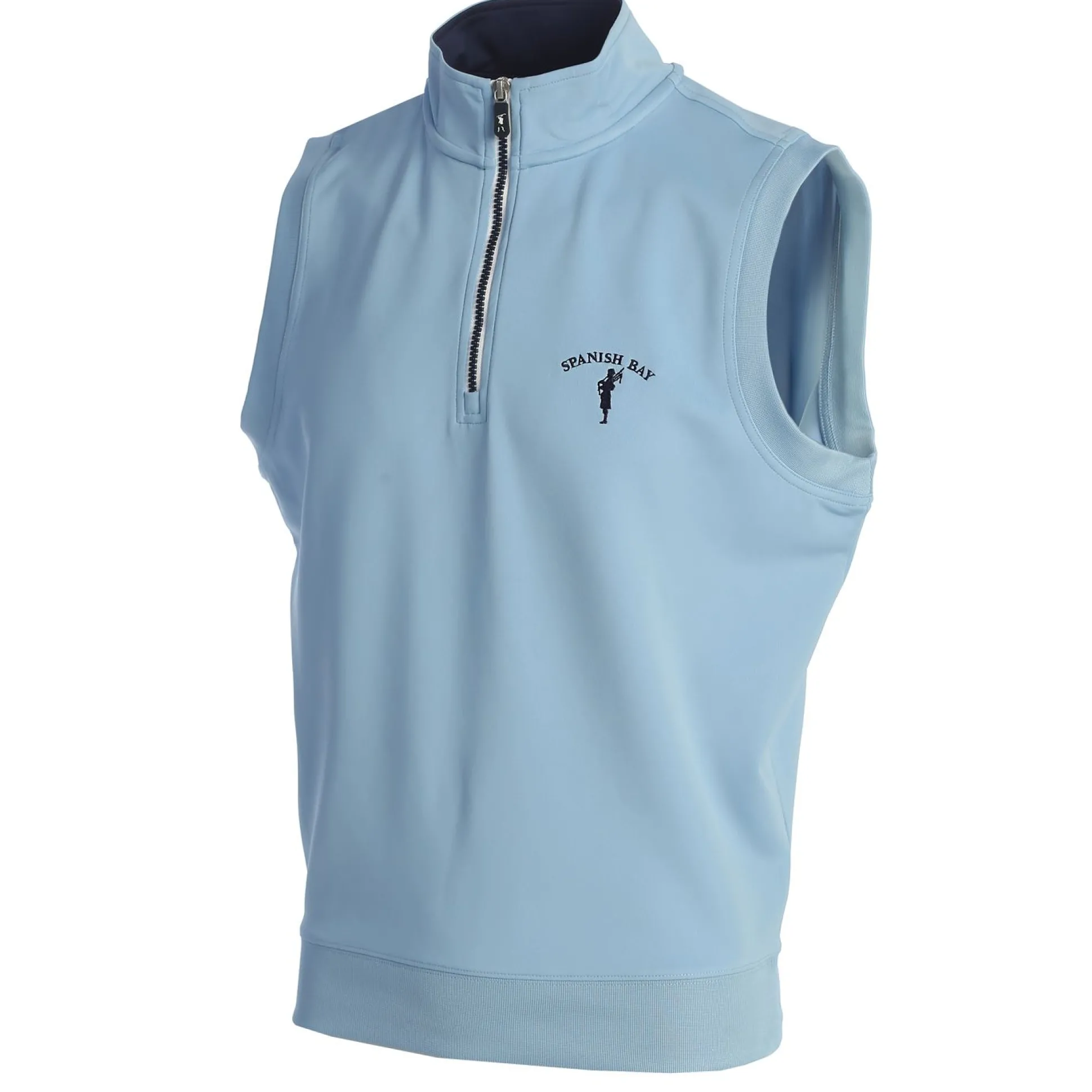 Spanish Bay Men's "Caves" 1/4 Zip Vest By Fairway & Greene